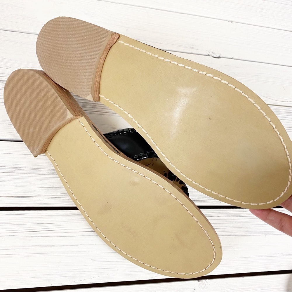 NEW Jack Rogers Hamptons Black Flat Sandals 10.5 - Picture 5 of 11